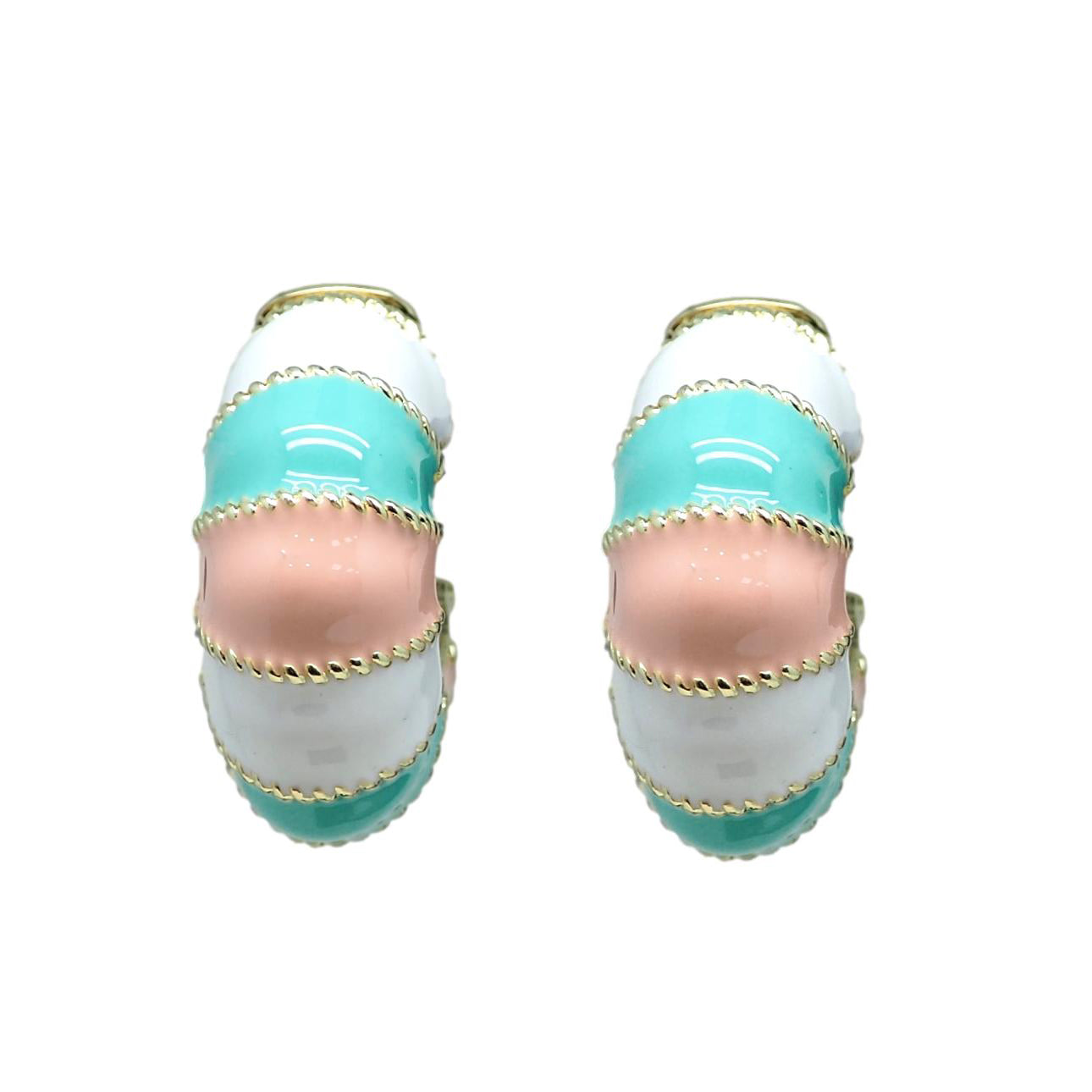 Fidji - Boucles Multicolores - Clip