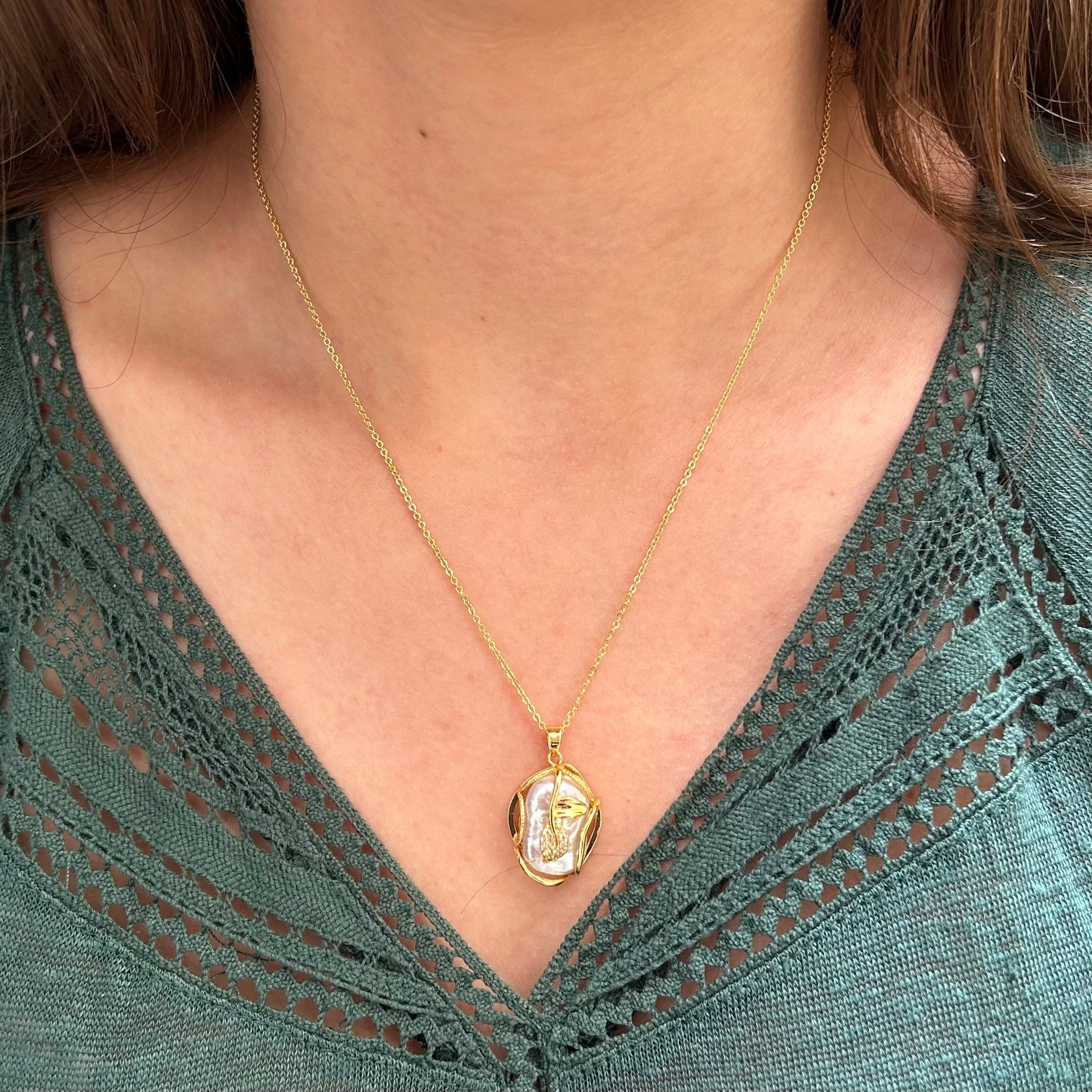 Collier Lara - doré