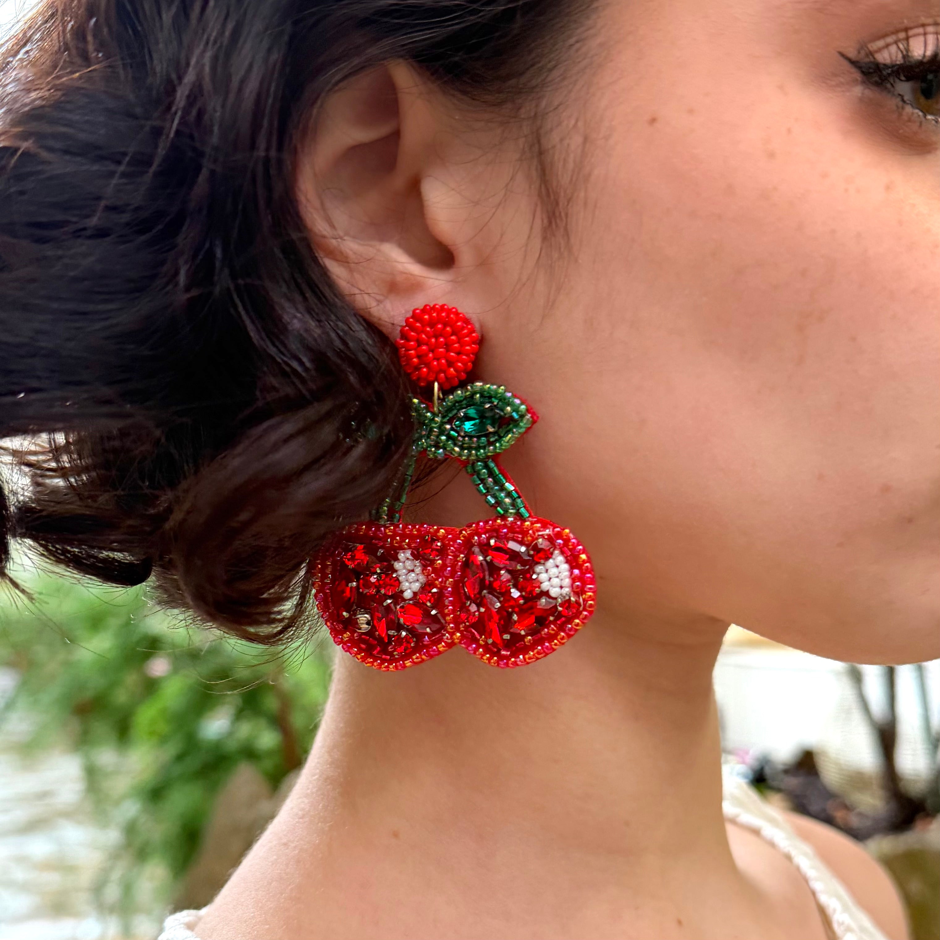 Cherry Pop - Boucles d'oreilles