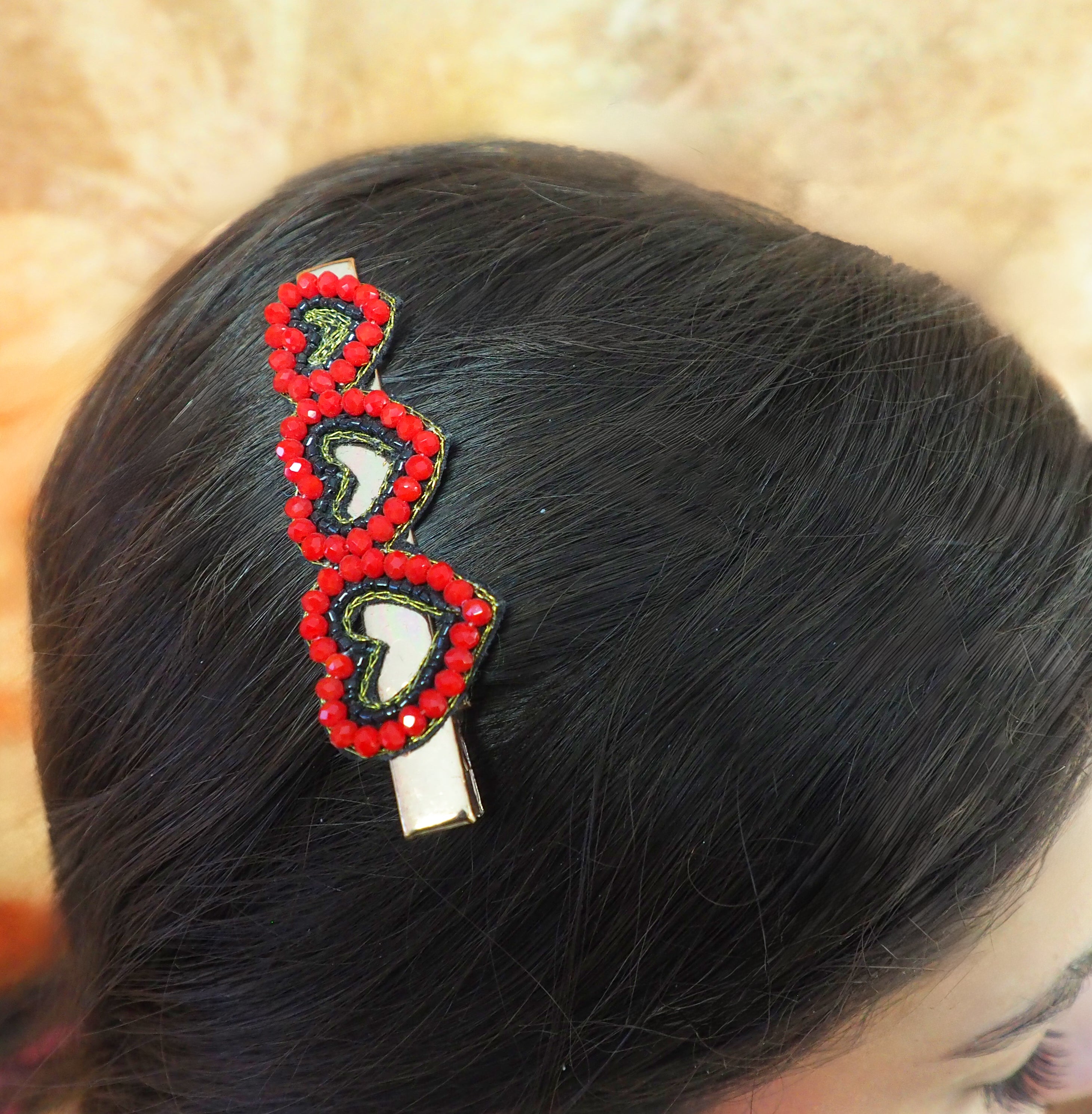 Loving hearts - Barrettes