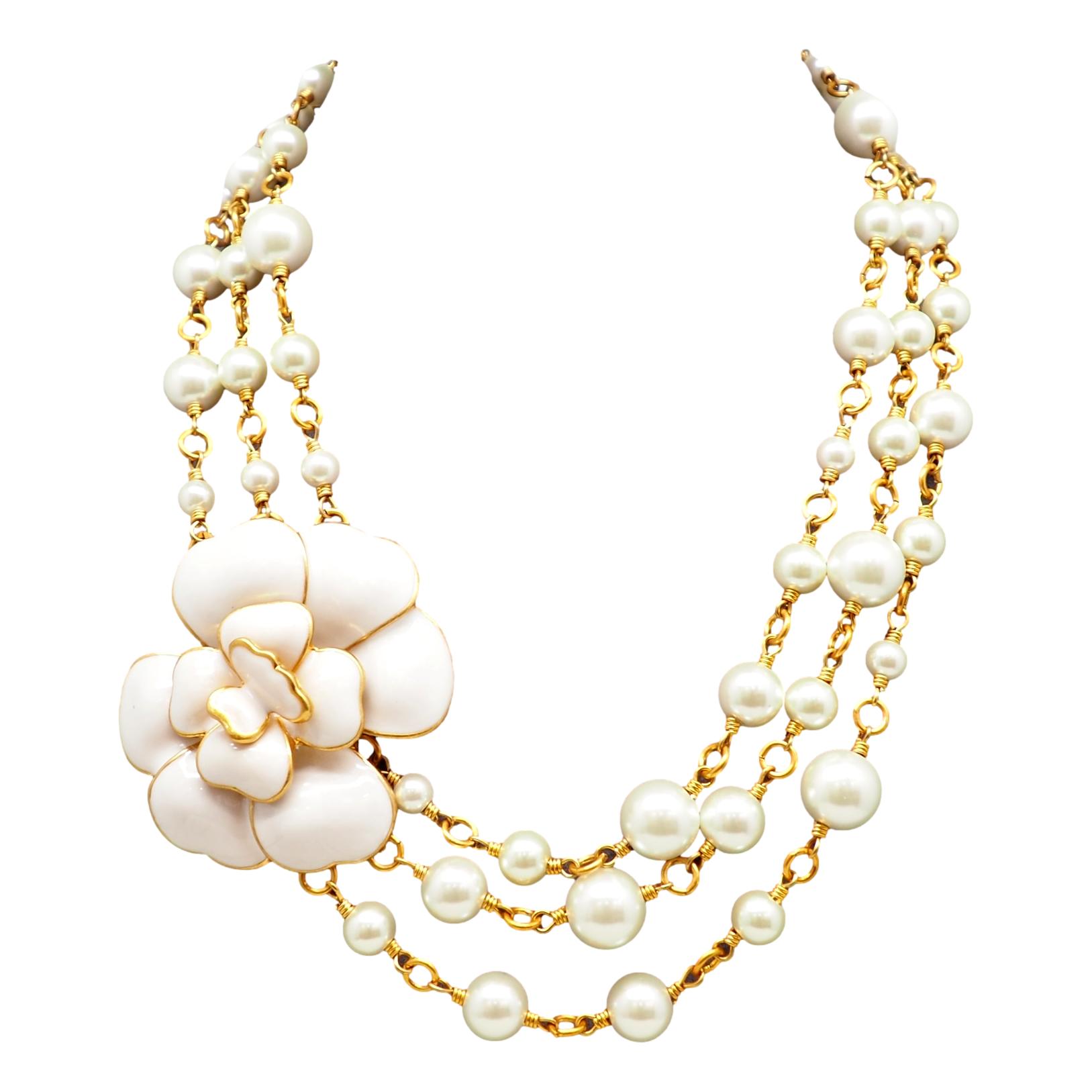 Capucine - Collier - Blanc