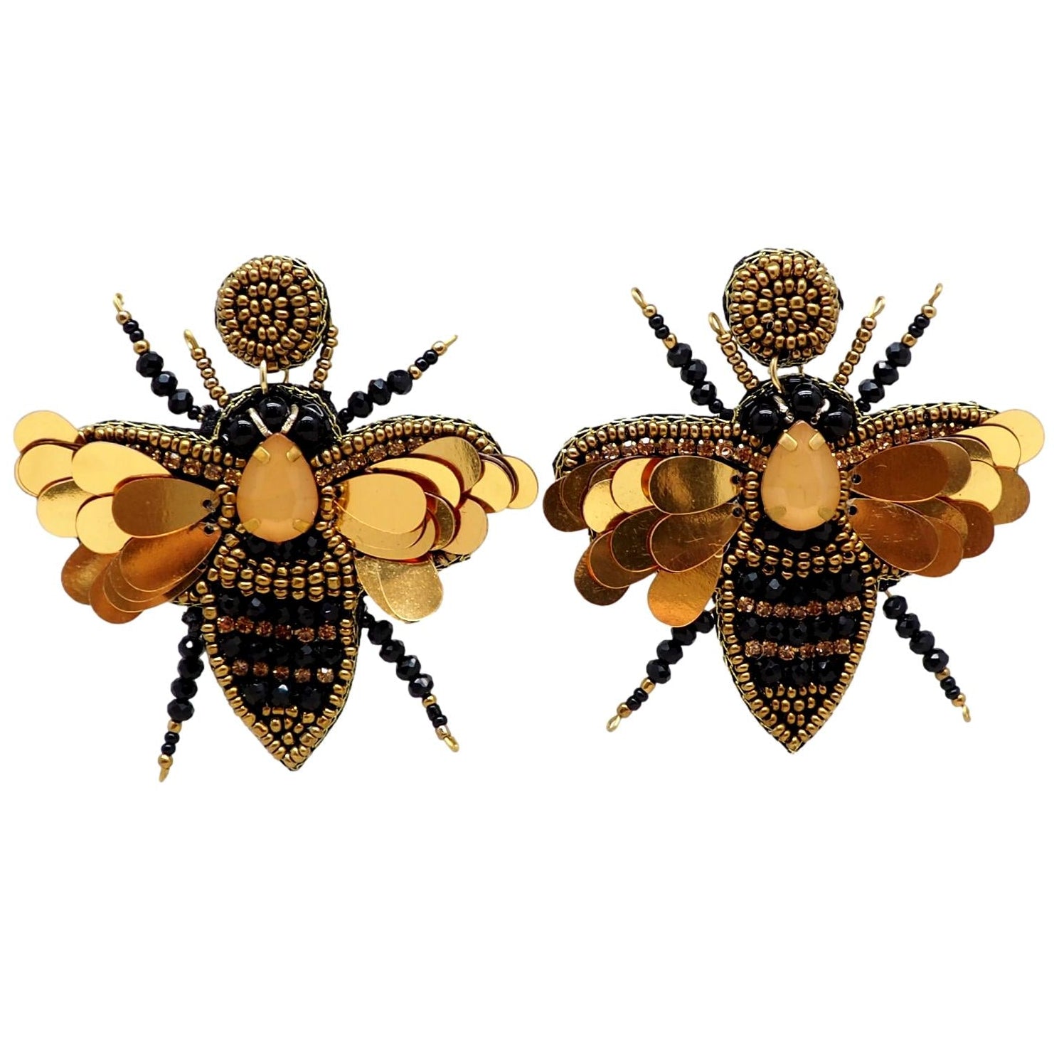 Queen Bee - Boucles d'oreilles