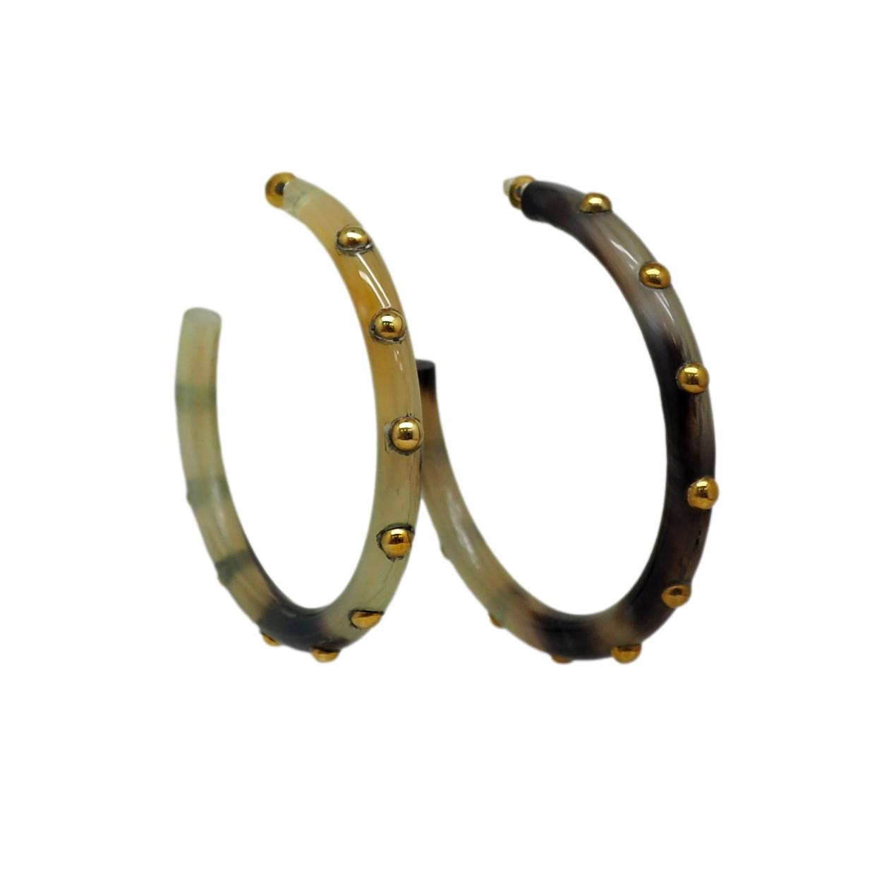 Donna - Corne naturelle marron