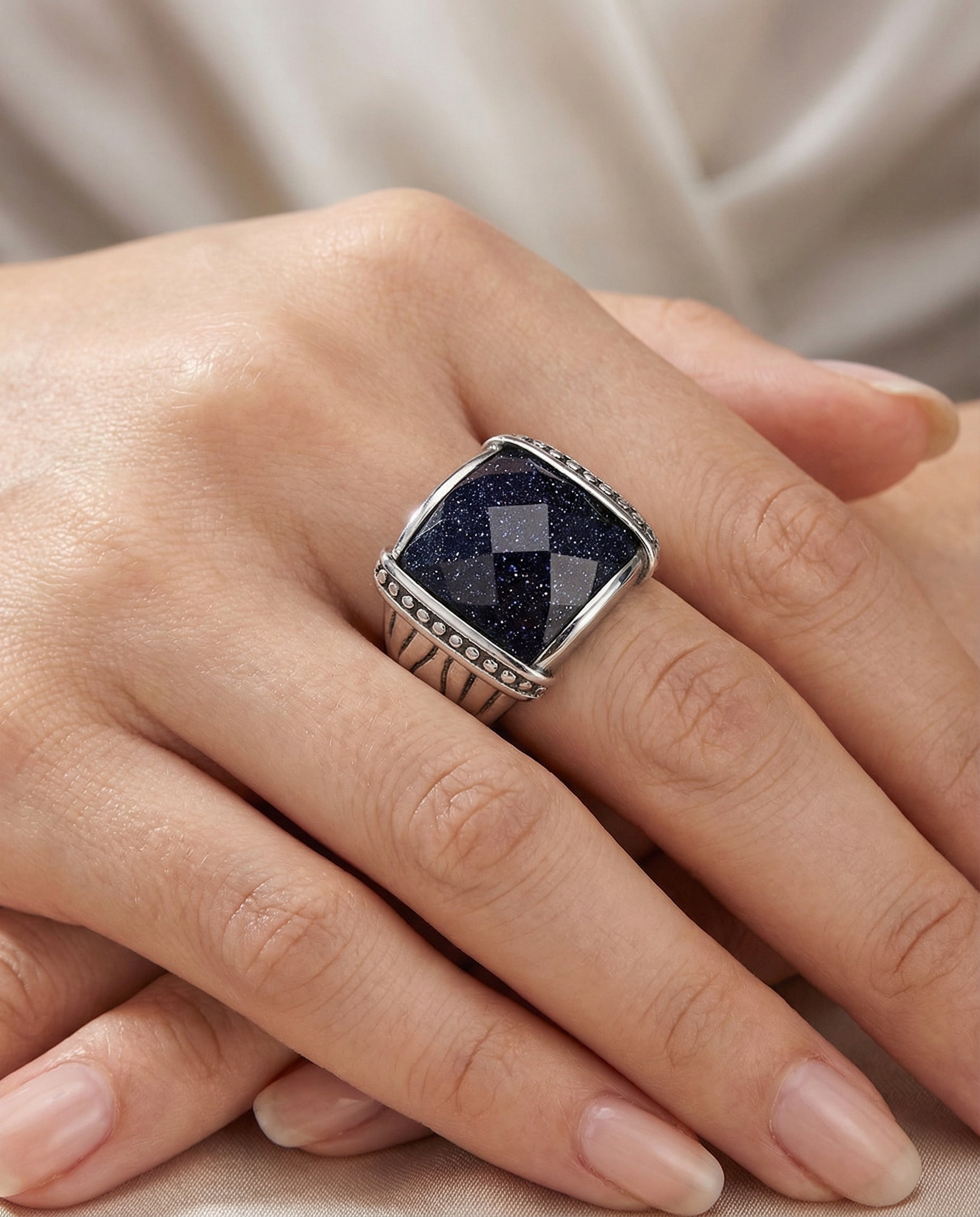 Chevalière Scintillante