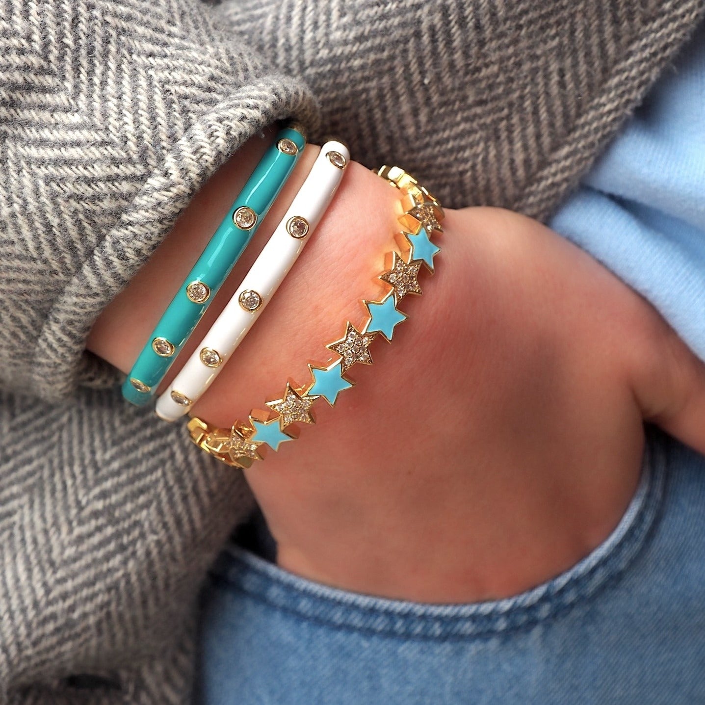 Lignée d'Etoiles - Bleu