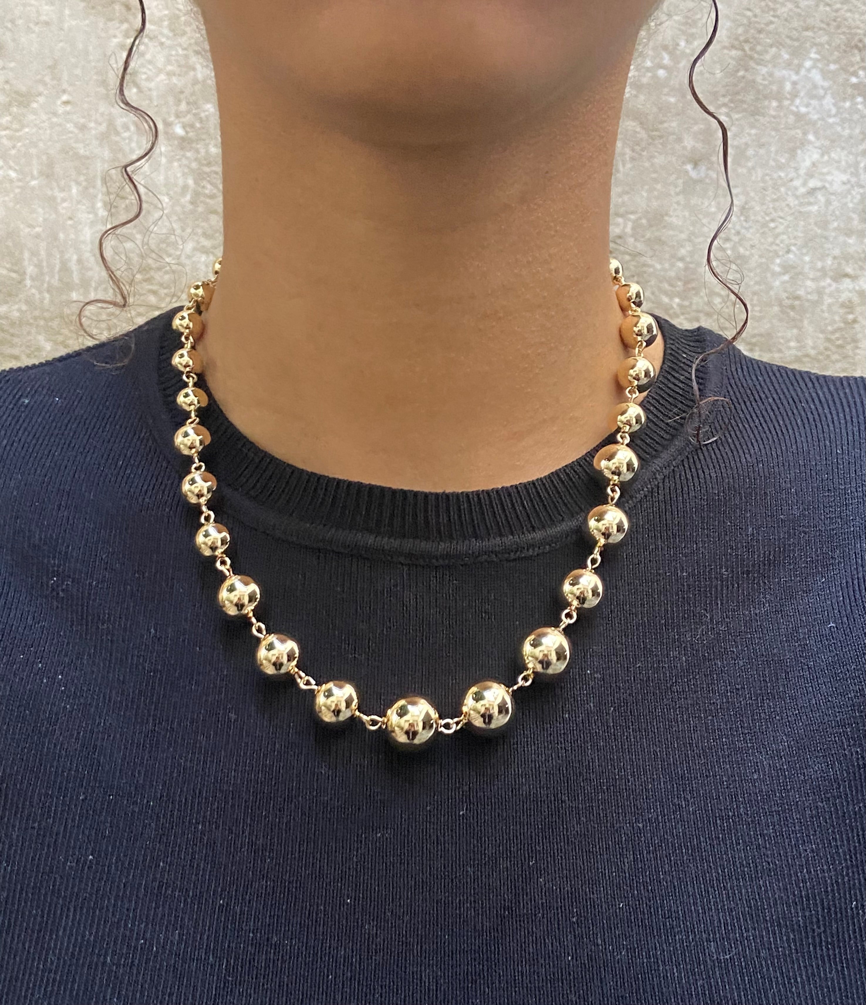 Golden Lines - Collier