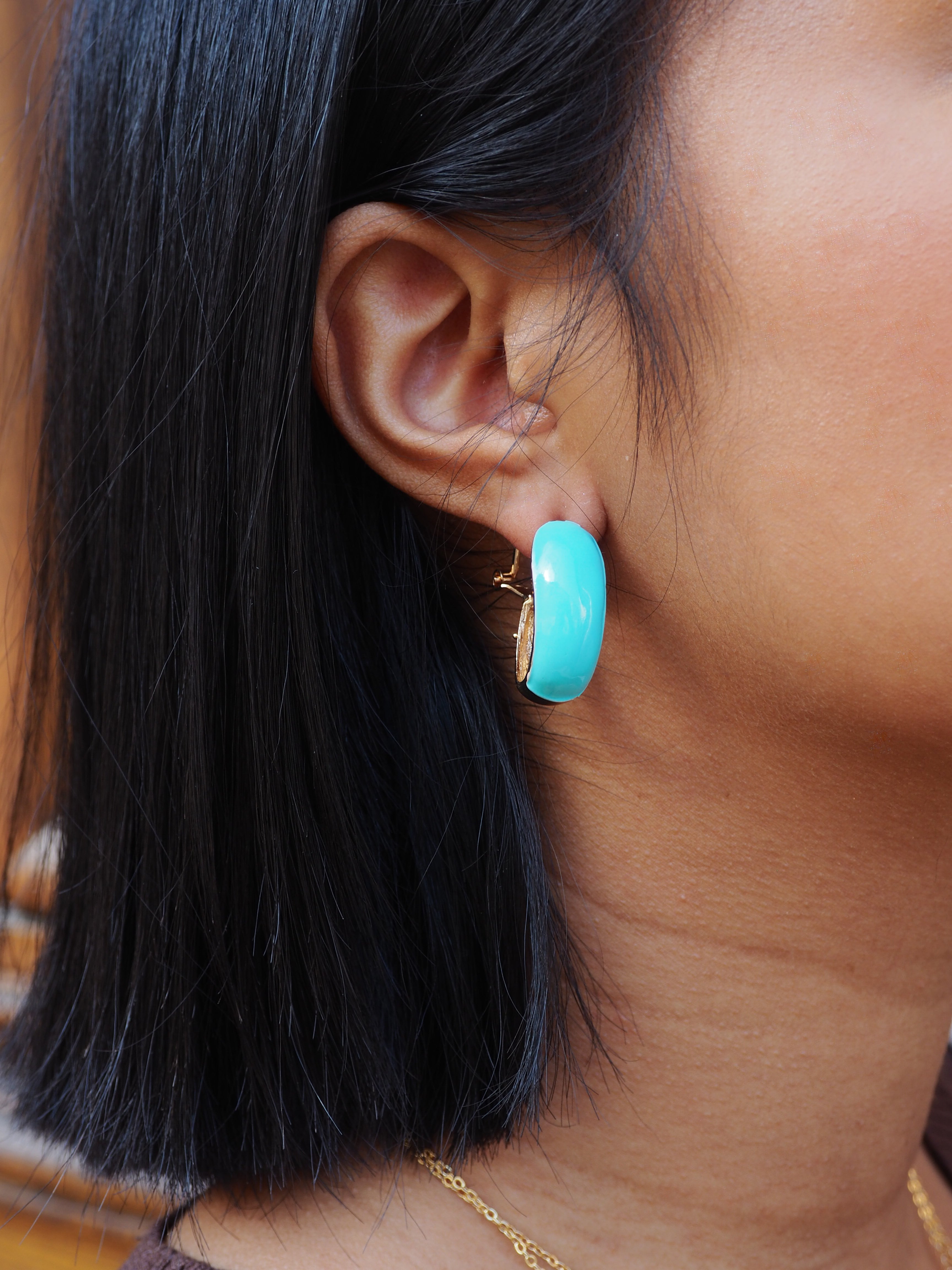 Charlie - Bleu Turquoise