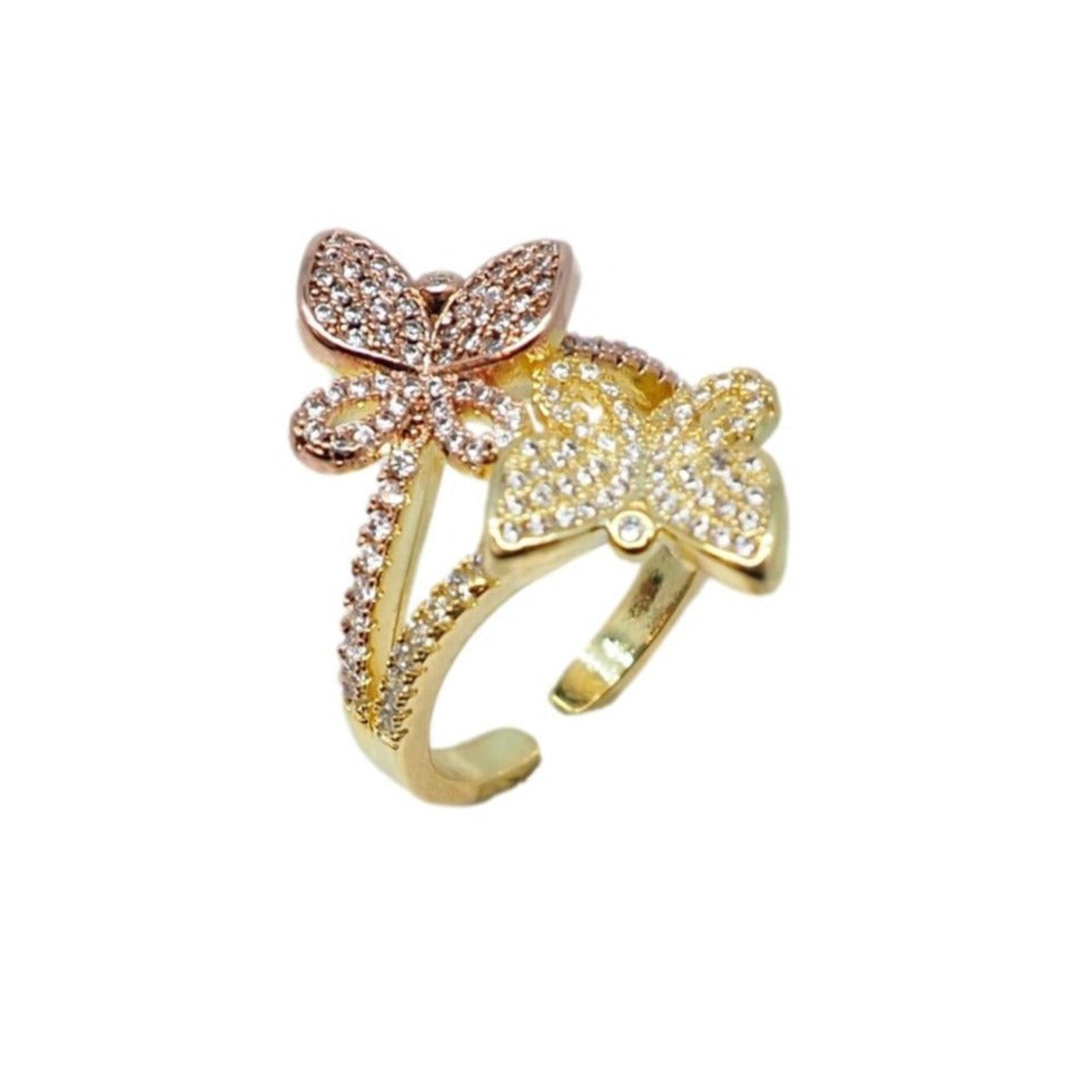 Les Papillons - Doré