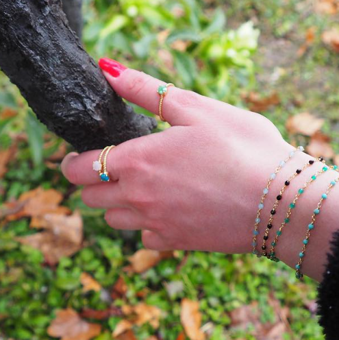 Bracelet lagon - Vert