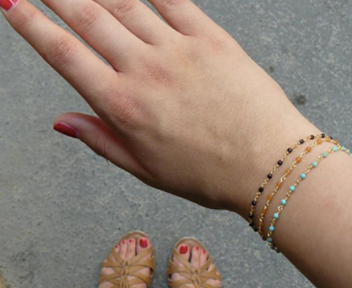 Bracelet lagon - Orange