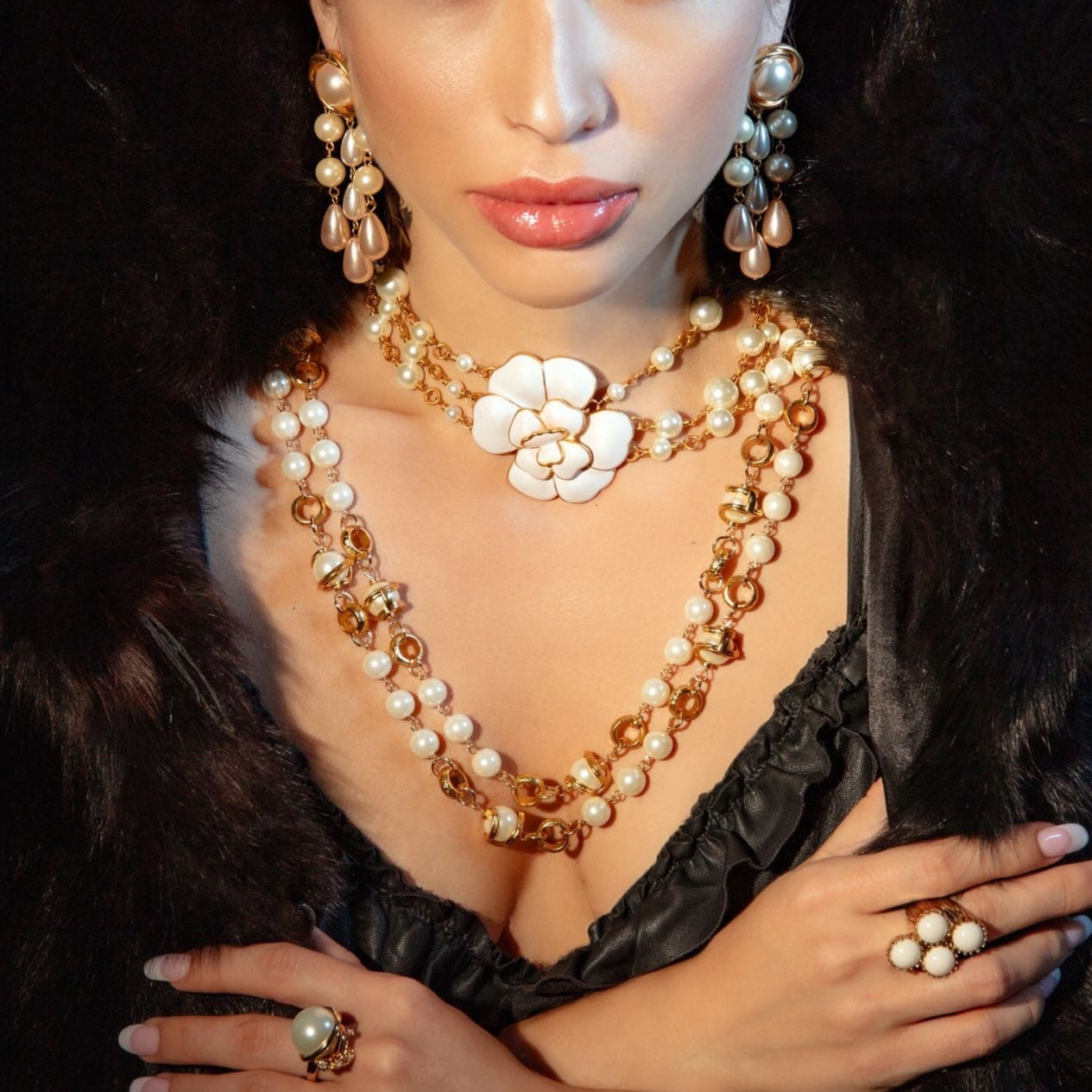 Capucine - Collier - Blanc