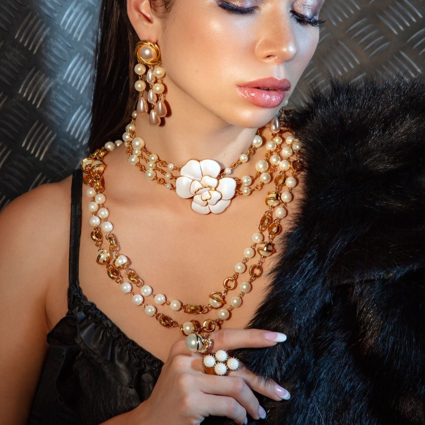 Capucine - Collier - Blanc