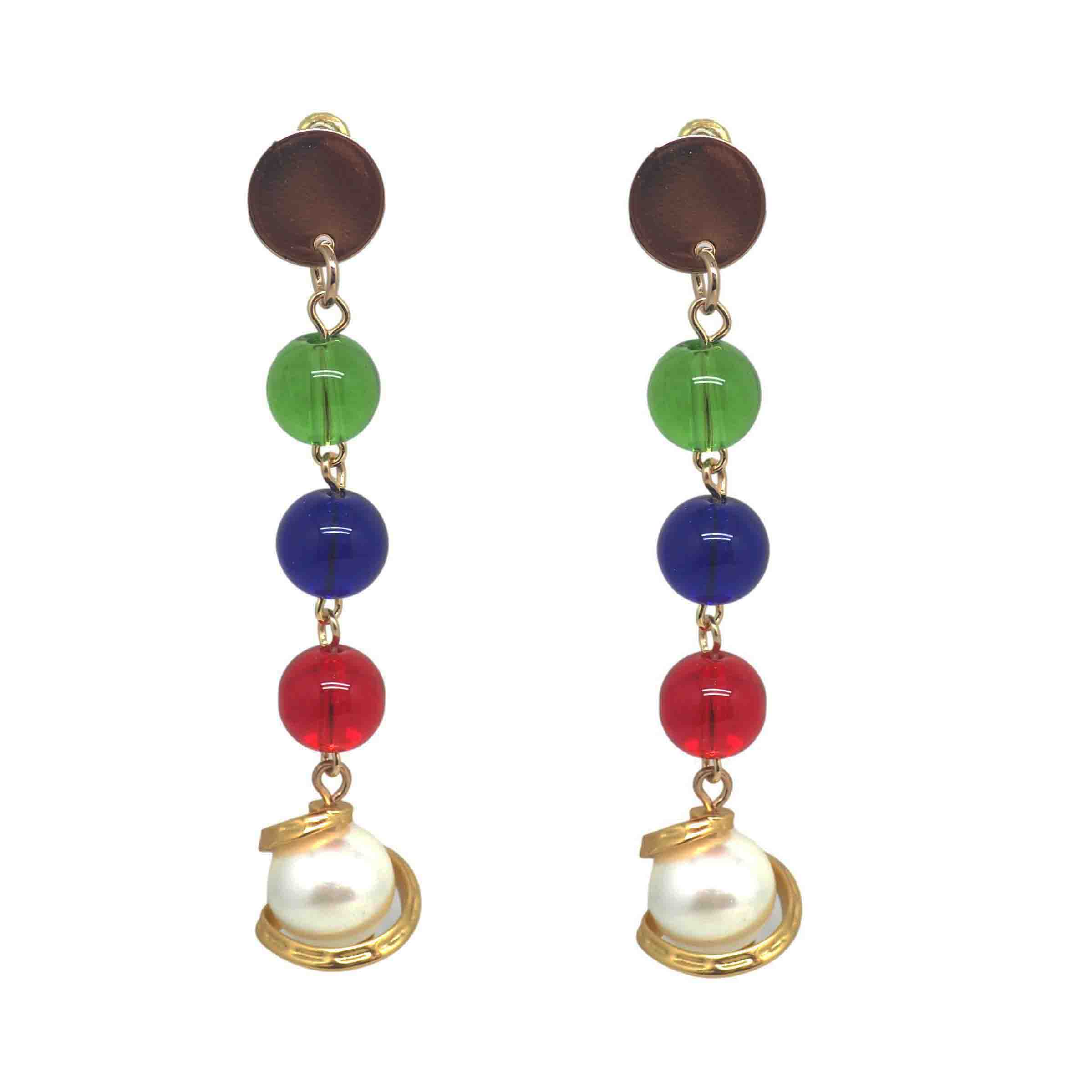 Yasmine - Boucles - Multicolore