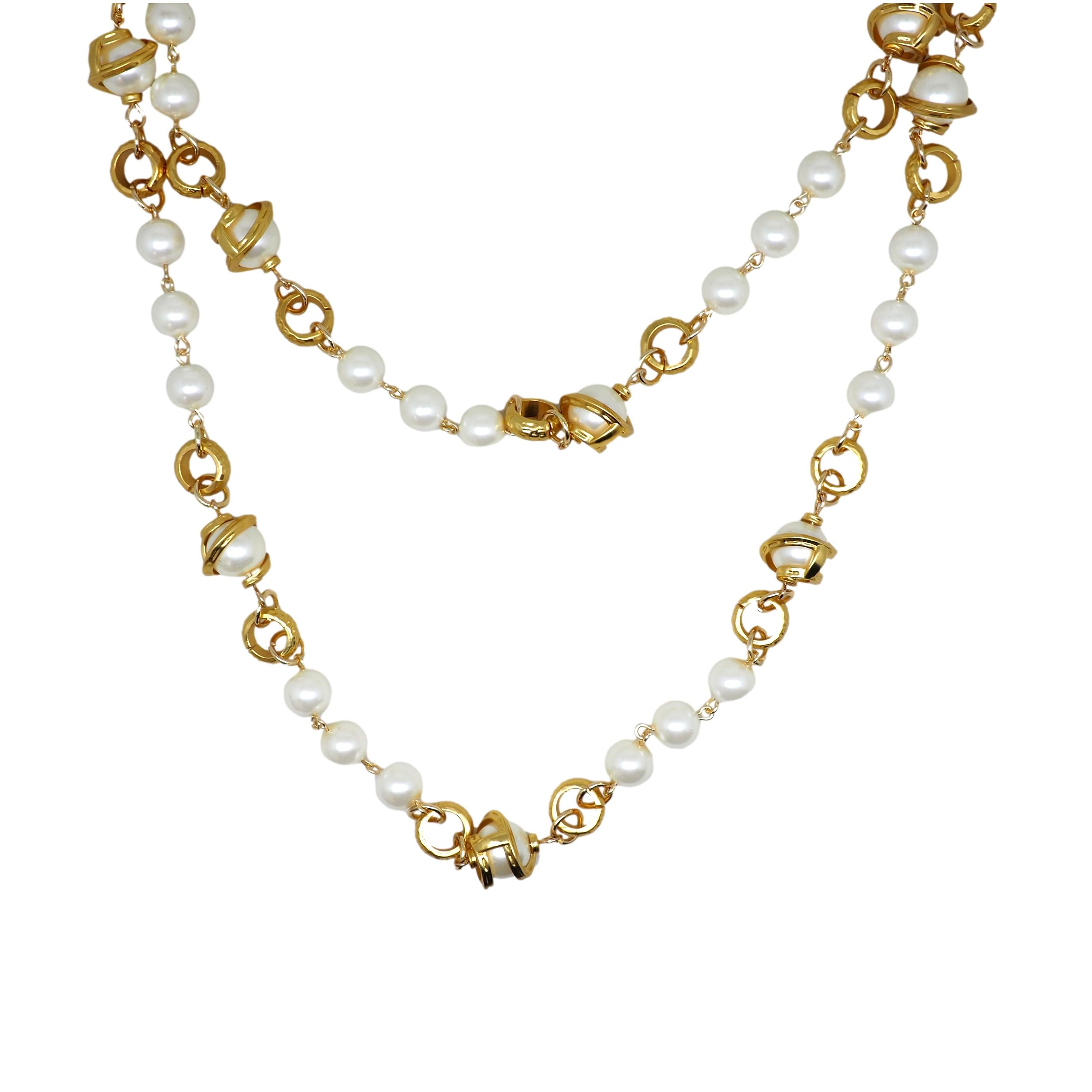 Yasmine - Collier - Blanc