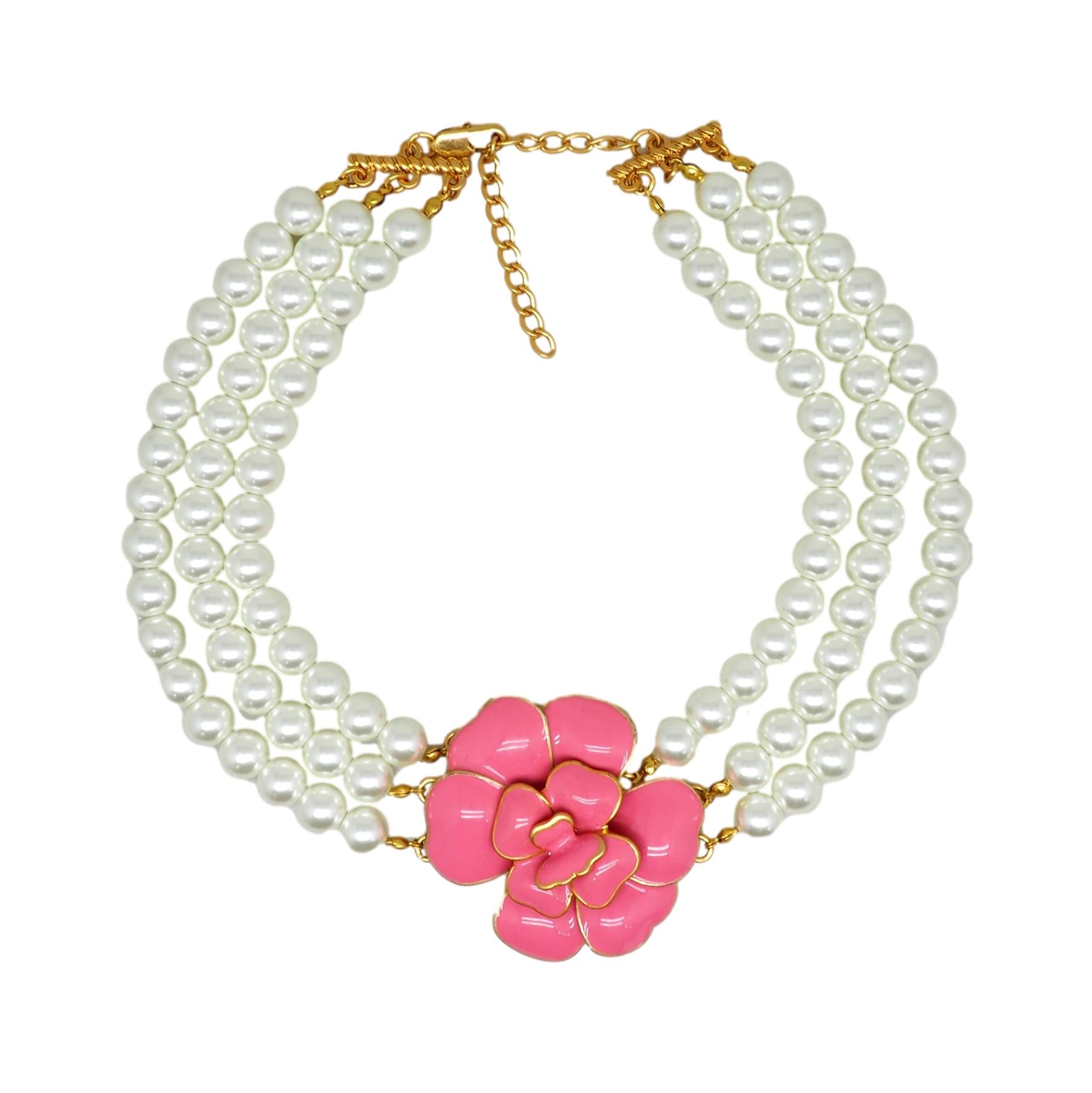 Capucine - Collier - Rose