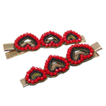 Loving hearts - Barrettes