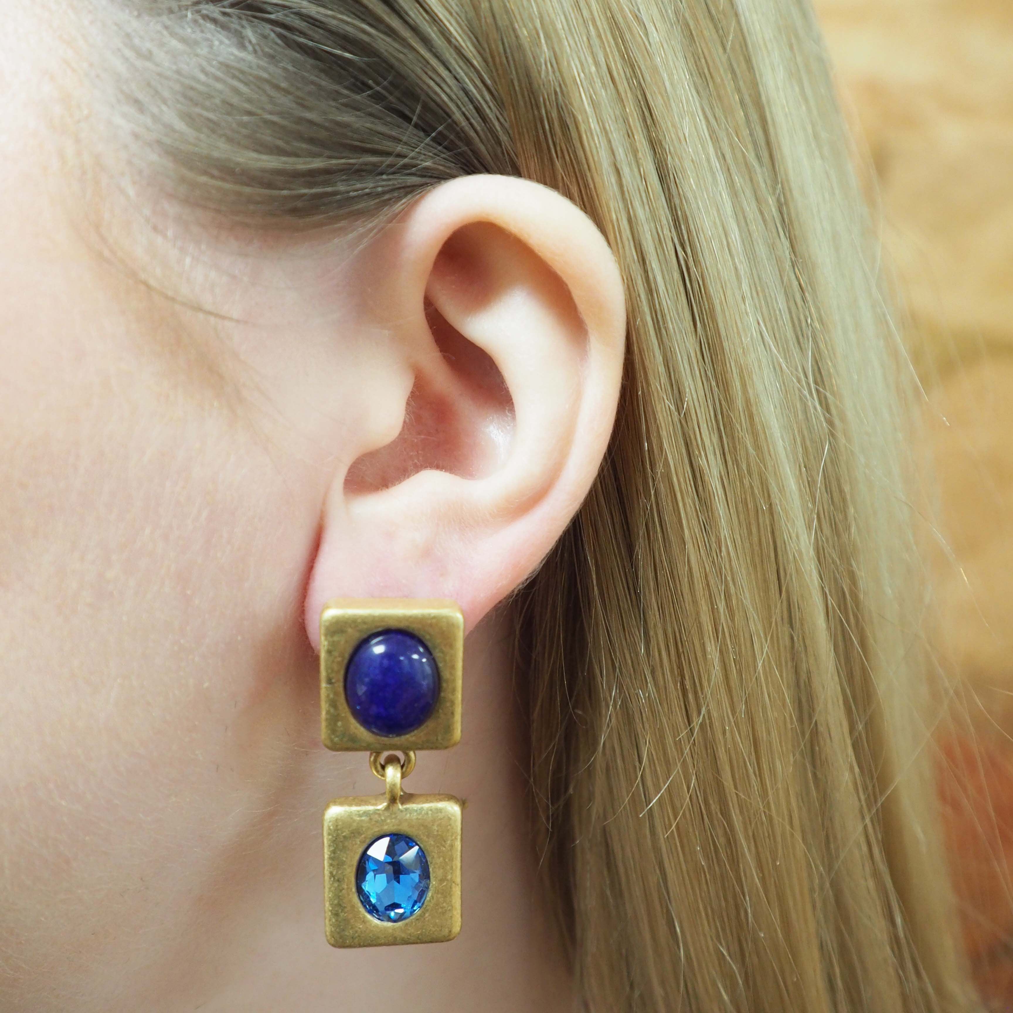 Iris - Boucles d'oreilles