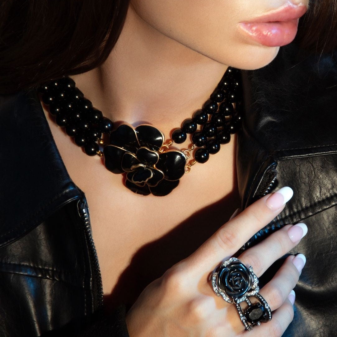 Capucine - Collier - Noir