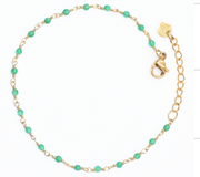 Bracelet lagon - Vert