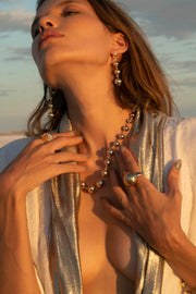 Golden Lines - Collier