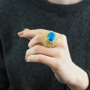 Pépite d'or - Bleu