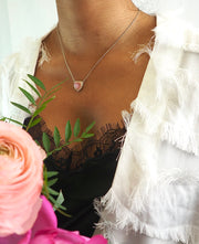 Parure Heart - Rose